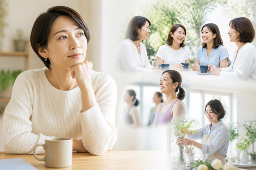 40代で友達がいない女性はどうすれば新しい出会いを得られる？