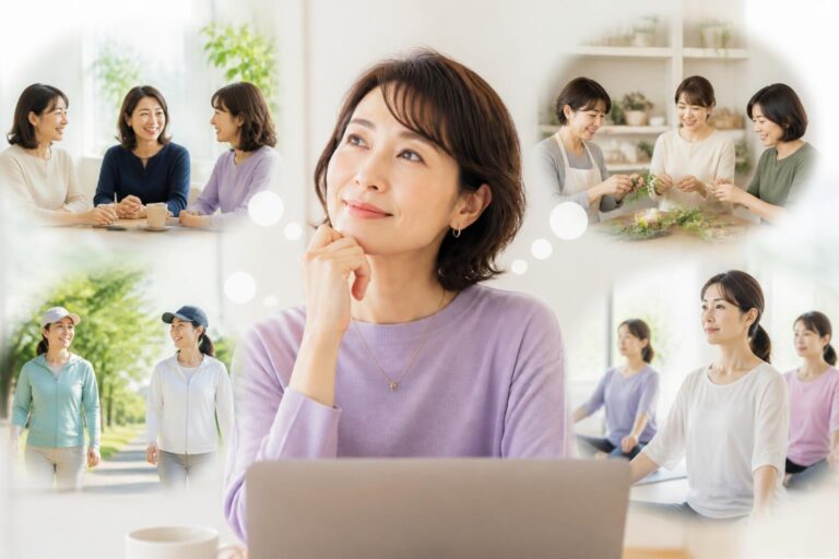 40代女性が自分に合ったコミュニティの選び方は？