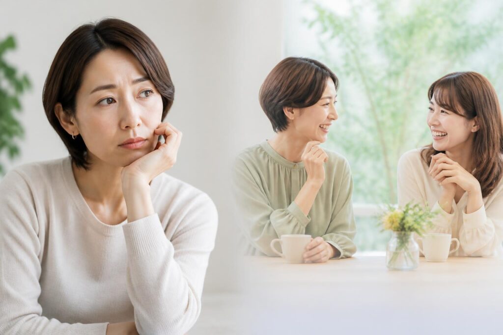 40代女性が友達を誘うのが苦手な理由と解決法は?