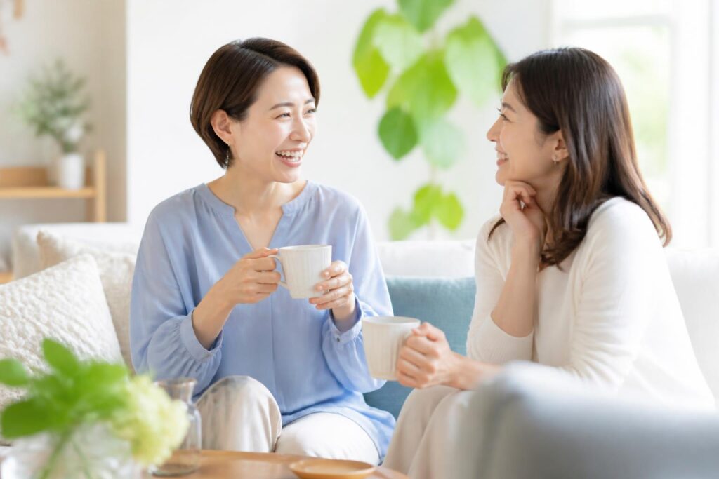 40代女性が何でも話せる友達を作る方法は?