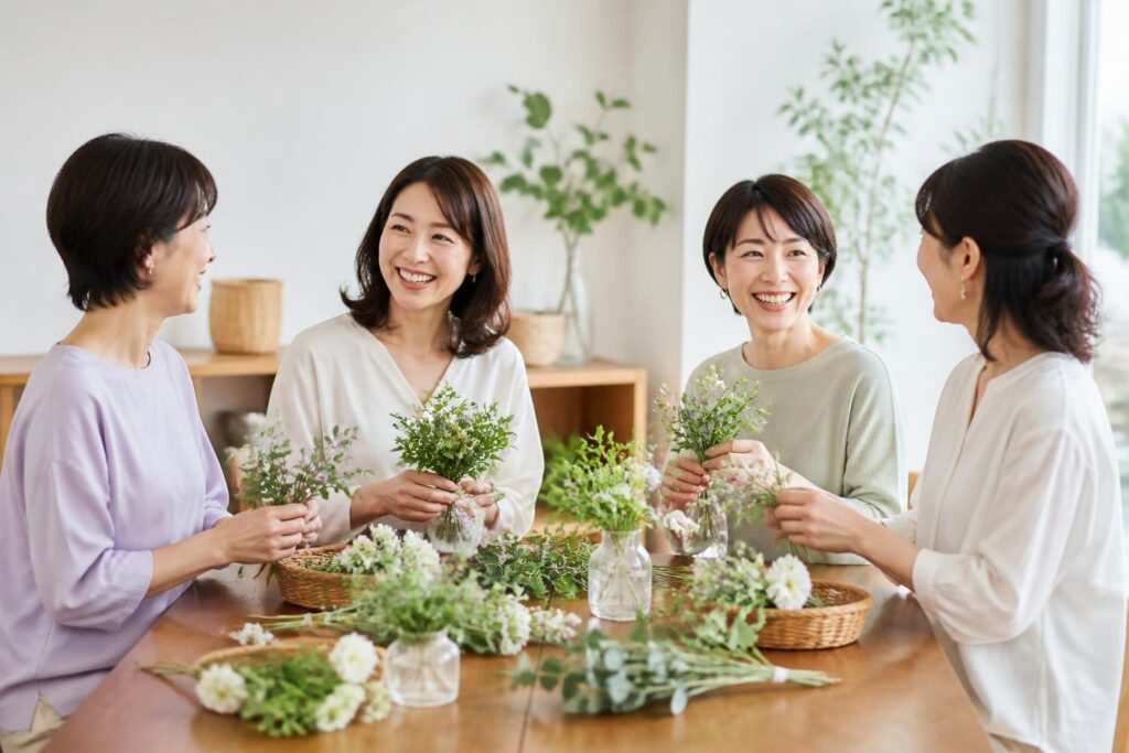 40代女性が交流できる趣味は?