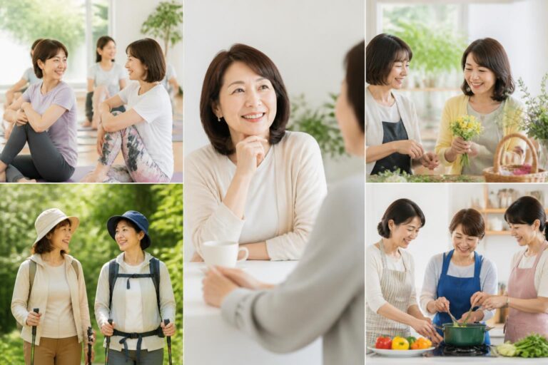 50代女性が人と出会える趣味には何がある？
