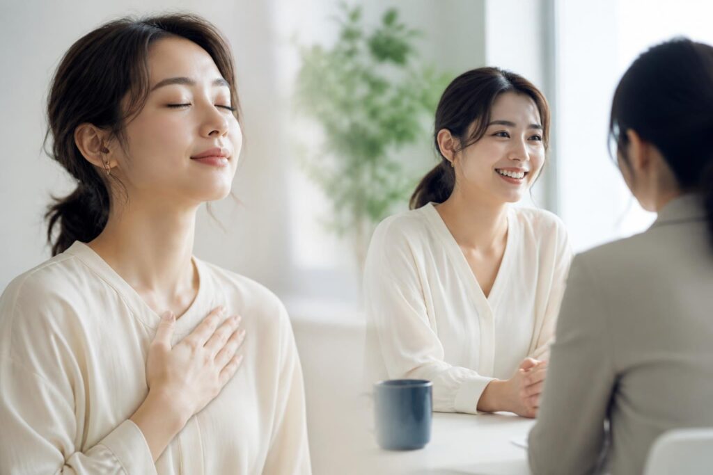 初対面で緊張する大人が知っておくべき心の整え方は？