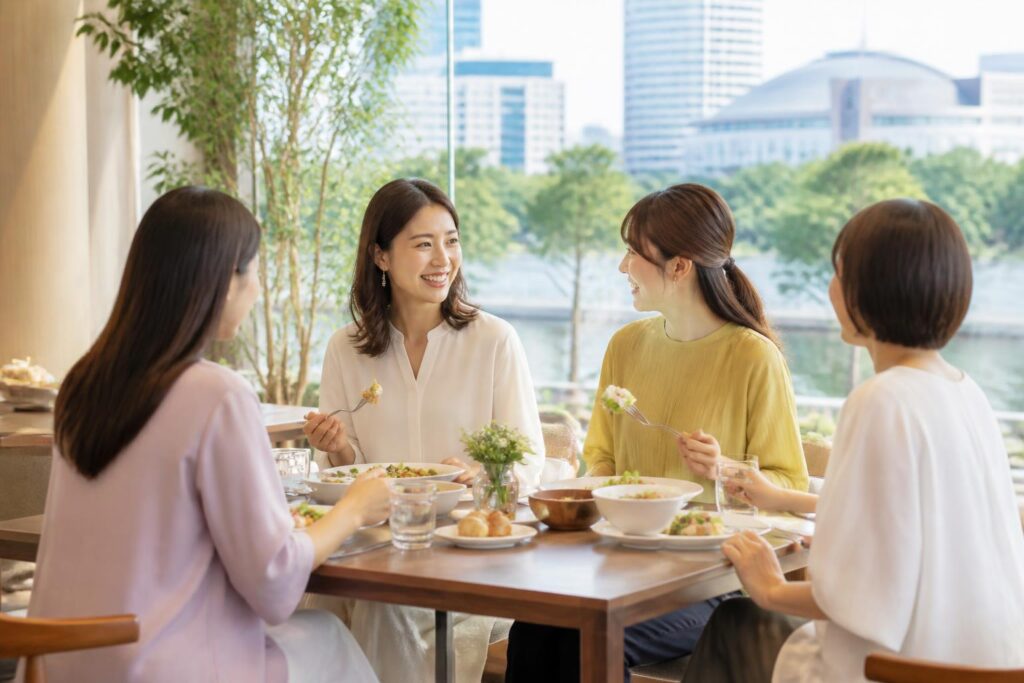 福岡での女性向けランチ会はどこで開催される？